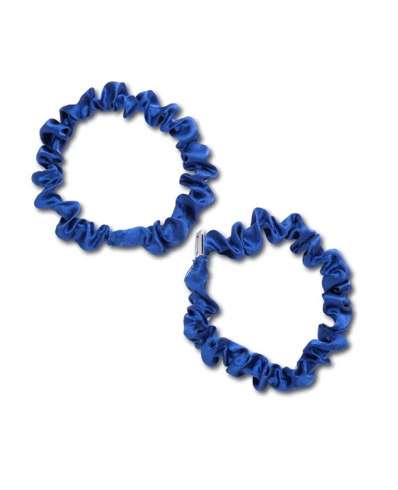 Set mit zwei SLIM Seidengummis – royal blue