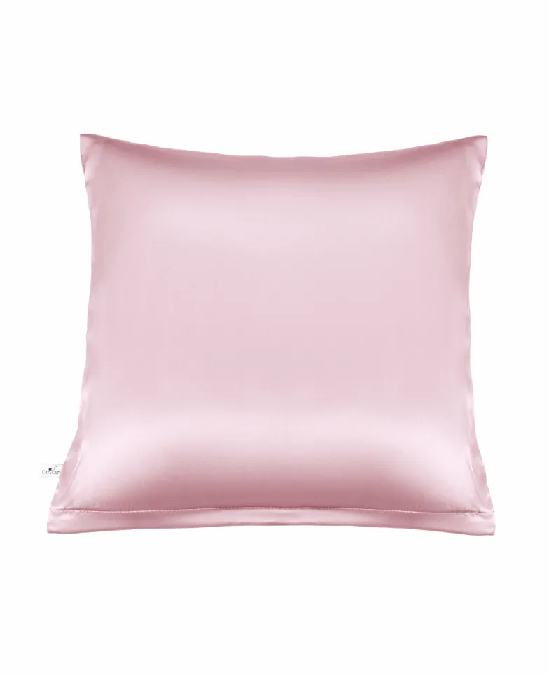 Kissenbezug aus Seide 40x40 – candy pink
