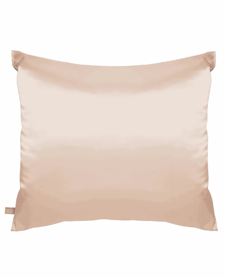Jedwabna poszewka 50x60 - beige