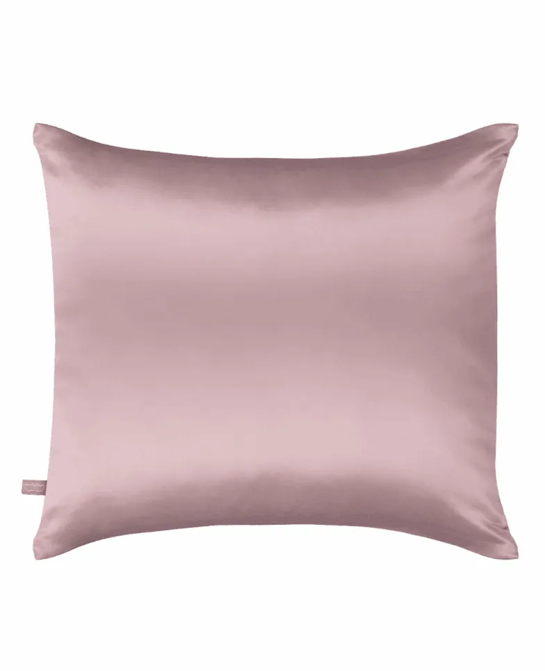 Jedwabna poszewka 50x60 - dusty pink